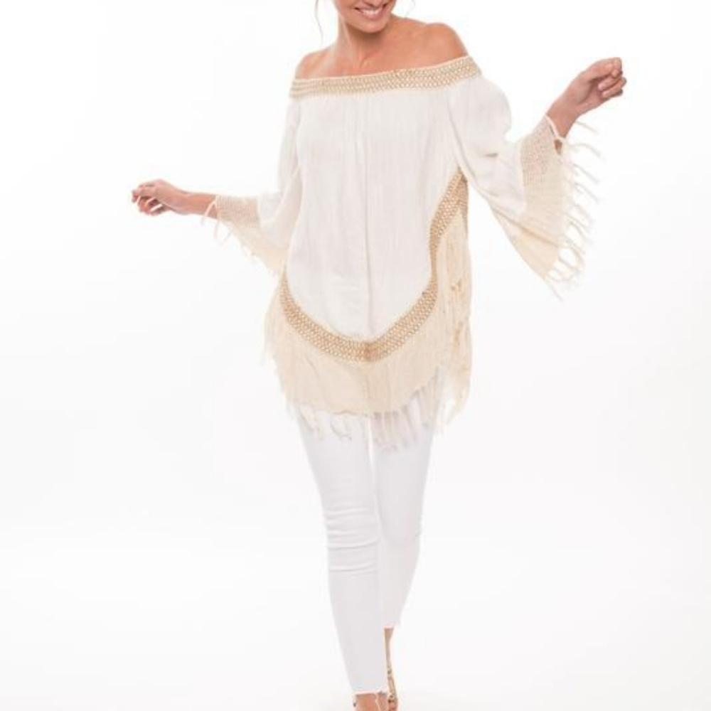 MUCHE ET MUCHETTE ONE SIZE TOP/PONCHO